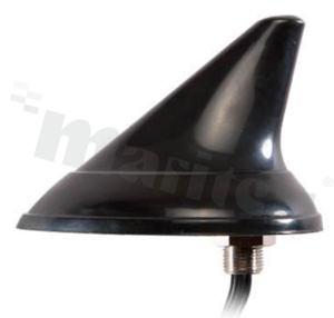 Antena; shark; FM/AM; 76-1629MHz; 20.0/12.0dB; VSWR<2.5; liniowa; RG174; 1-5m; custom; śrubowy; 91x62x62m; IP67