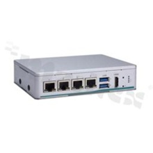 Desktop Network Appliance Platform Celeron N3350; max 8 GB RAM; 4x LAN; 2x mSATA; 1x RS-232; 2x USB 3.0; 2x mPCIe; HDMI; op. temp. 0+40C deg.