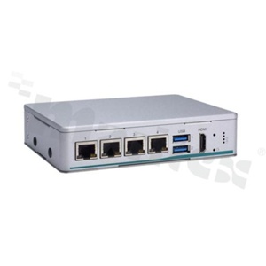 Platforma Sieciowa Desktop;Celeron N3350; max 8 GB RAM; 4x LAN; 2x mSATA; 1x RS-232; 2x USB 3.0; 2x mPCIe; HDMI; temp. pracy 0+40 st.C; zasilanie 12 V DC; zasilacz sieciowy