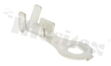 Ring terminal; M3; for wire 0.5-1mm2; tinned brass; unisolated