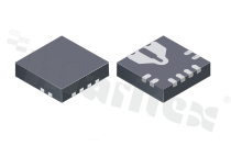 Integrated Circuit Current Sensor board mount ; 3.3V; -40+125 deg.C; SMD; QFN12