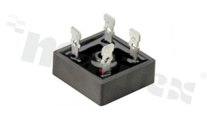 Bridge Rectifier; 600V; 15A; -55+150 deg.C; THT; BR25(29x11.2mm)