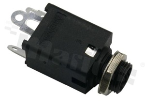 Złącze: Jack 6.3mm; gniazdo; żeńskie; stereo; tory: 3; proste