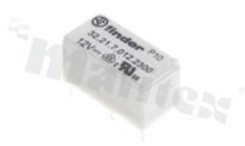 Electromagnetic relay; contact rating current 6A; coil voltage 12VDC; make contact (1A); coil power 200mW; 6A/30VDC; 6A/250VAC