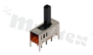 Miniature slide switch; 1-pole; twostable; ON-ON