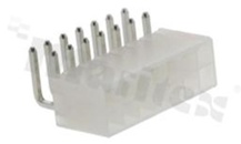 Złącze Kablowe do PCB; w rastrze 4.20mm; 14-stykowe [2x7]; montaż THT; męskie; poziome; dwurzędowe; 300V/9A