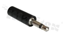 Jack Plug; male; mono; 3.5 mm