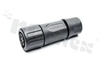 Connector: circular; plug; on wire; PIN: 6; female; no contacts; 10-6