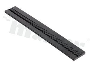 Korpus listwy; w rastrze 2.54mm; 1x40 styków; montaż: do przewodów; żeńska; jednorzędowe