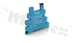 Gniazdo serii 93; do przekaźnika 34.51, 34.81; 6A; zaciski śrubowe; 6A/250VAC; Montaż: szyna DIN