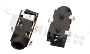 Gniazdo Jack; żeńskie; 3.5mm; stereo; SMT