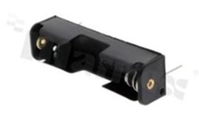 1xAA Battery holder; with PCB pins