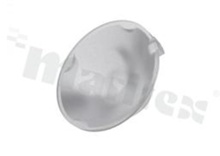 Lens for LED high power; mid power; angle: 30 do 41 degrees ; Number of LEDs: 1; Dimensions: round 20mm; Height: 9.9mm; material: PC; Fastening: snaps