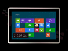 Fanless 10.1" Industrial Panel PC with Intel Bay Trail SoC Processor