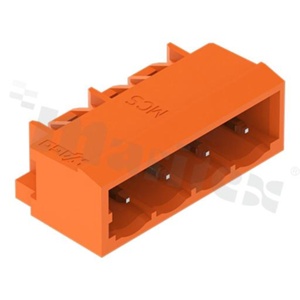 Złącza wtykowe i gniazdowe; 231-532/001-000; WAGO; 1; Orange; 2; Through Hole