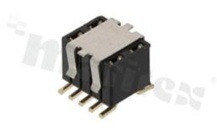 Listwa stykowa do PCB; w rastrze 1.27mm; 2x5 styków; montaż: SMD; żeńska; prosta; dwurzędowe; z uchwytem pick&place
