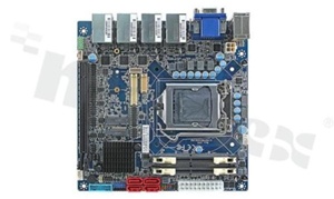 Płyta główna Mini-ITX; LGA1151; RAM: do 64GB; 4xSATA; 6xCOM; 10xUSB; 4xLAN; VGA; HDMI; DIO; Audio; PCIe x16; M.2 M-Key; M.2 E-Key; temp. pracy: 0+60C; zasilanie: ATX