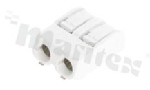 Złącze wtykowe; w rastrze 6mm; zatrzaskowe z przyciskiem zwalniającym; 2-stykowe; poziome; SMD; do przewodów 0.5-1.5mm2; UL: 10A/300V