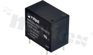 Przekaźnik elektromagnetyczny; prąd znamionowy 5A; napięcie cewki 12VDC; pojedynczy styk zwierny (1Z); 5A/28VDC; 5A/250VAC