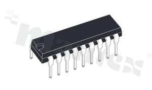 Pamięć EEPROM; 256kb; 64Kbx4bit; 300ns; -40+85 st.C; THT; DIP18