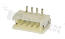 Header for PCB; pitch 1.50mm; 4-contacts; SMD; male; top entry; 50V/1A