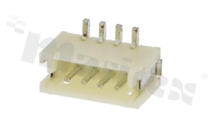 Złącze Kablowe do PCB; w rastrze 1.50mm; 4-stykowe; montaż SMD; męskie; pionowe; 50V/1A