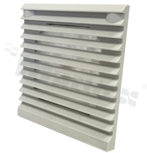 Osłona wentylatora; zatrzaskowa/żaluzjowa; 80mm.