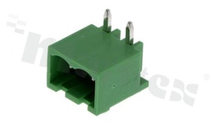 Listwa zaciskowa rozłączalna; w rastrze 5.08mm; 2-torowa; męska; kątowa; zabudowana; UL 300V/15A