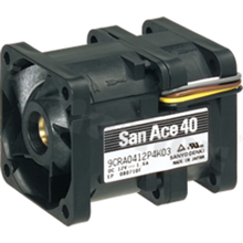 Fan; counter-rotating; DC; 12VDC; 40x40x48mm; 0.92m3/min; 64.0dB.