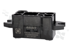 Złącze pływające;do magazynowania energii;crimp;zasilające i sygnałowe;meskie;4 pin(13mm2) + 2 pin(4mm2) + 12 pin(0.5mm2);1000V/70A (4 pin);380V/20A(2 pin) 60V/5A (12pin); czarne