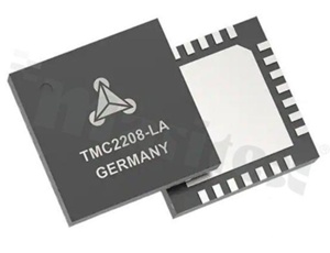 Integrated Circuit Stepper motor driver; UART; CH:1; 8bit; 12MHz; 4.6-5.25V; two-phase; 4.6-5.25V; -40+125 deg.C; SMD; QFN28(5x5mm)