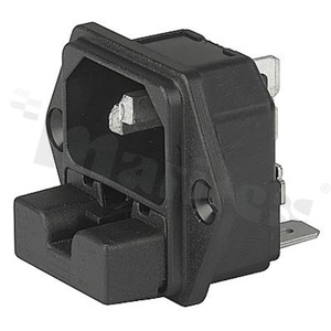 Power Input Modules (PEM); 6220.2200; Quick Connect; 3; Flanges, Panel, Screw; Receptacle