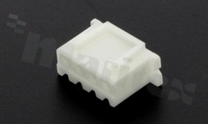 Korpus złącza kablowego; w rastrze 2.50mm; 4-stykowego; żeńskie; na przewód AWG#22-30; 250V/3A
