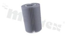 Radiator NPARK-RADIATOR, średnica: 125mm, wysokość: 185mm, aluminium