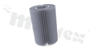 Radiator NPARK-RADIATOR, diameter: 125mm, height: 185mm, aluminium